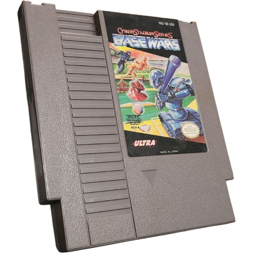Base Wars Cyber Stadium Series Nintendo NES Game Cartridge Ultra NES-BZ-USA